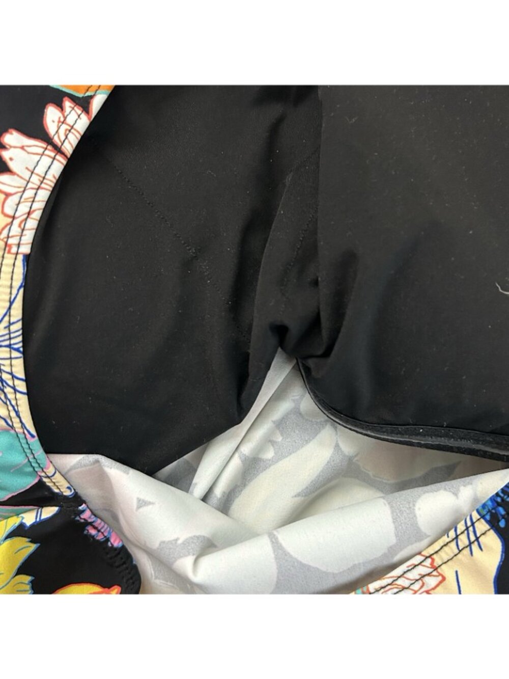 Gottex Modest One-Piece Swimsuit XXL Short Sleeves Round Neck Vibrant Floral NWT - Picture 12 of 15